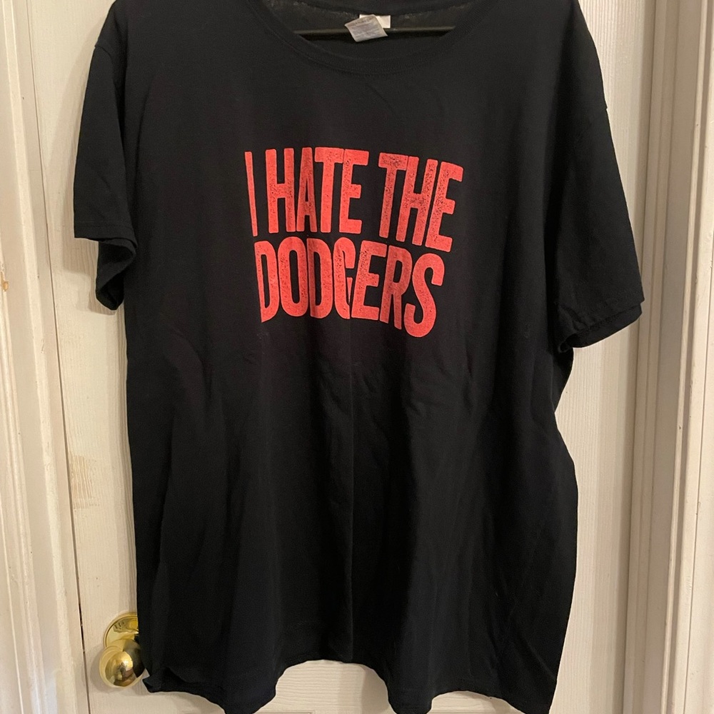 Vintage “I HATE THE DODGERS” LA Angels Tee Shirt